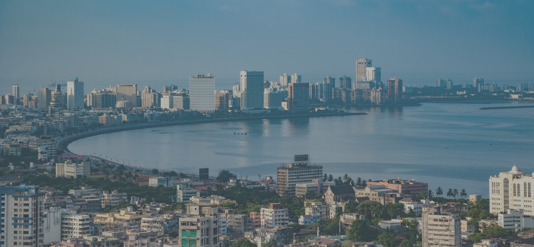 Utsikt over Mumbai by