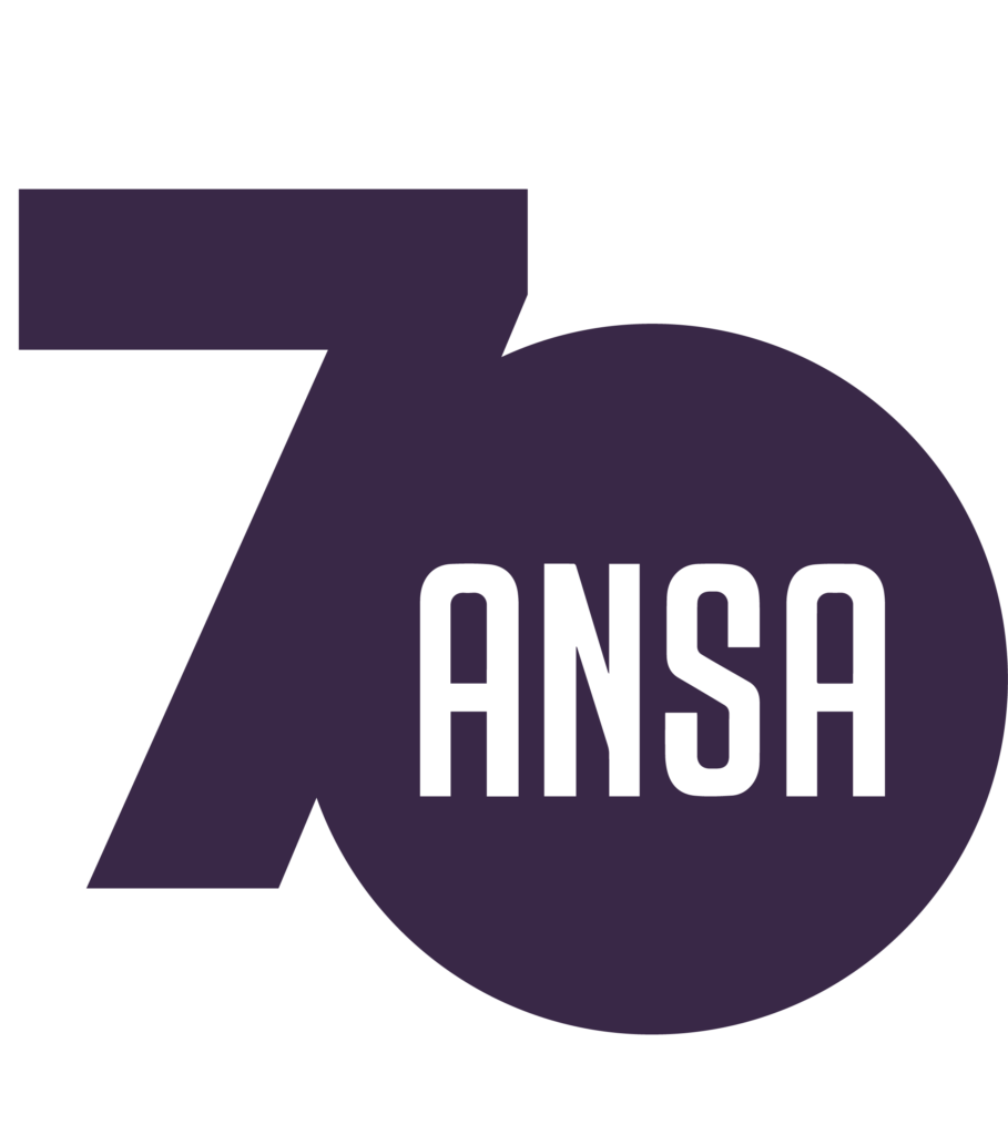 ANSA jubileumslogo 70 år